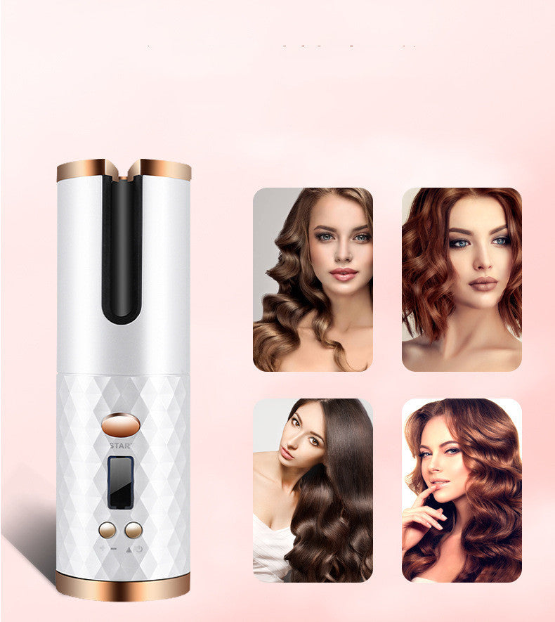 Portable Auto Hair Curler – Ceramic & LCD