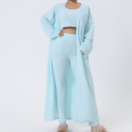Women’s 3-Piece Cozy Lounge & Pajama Set