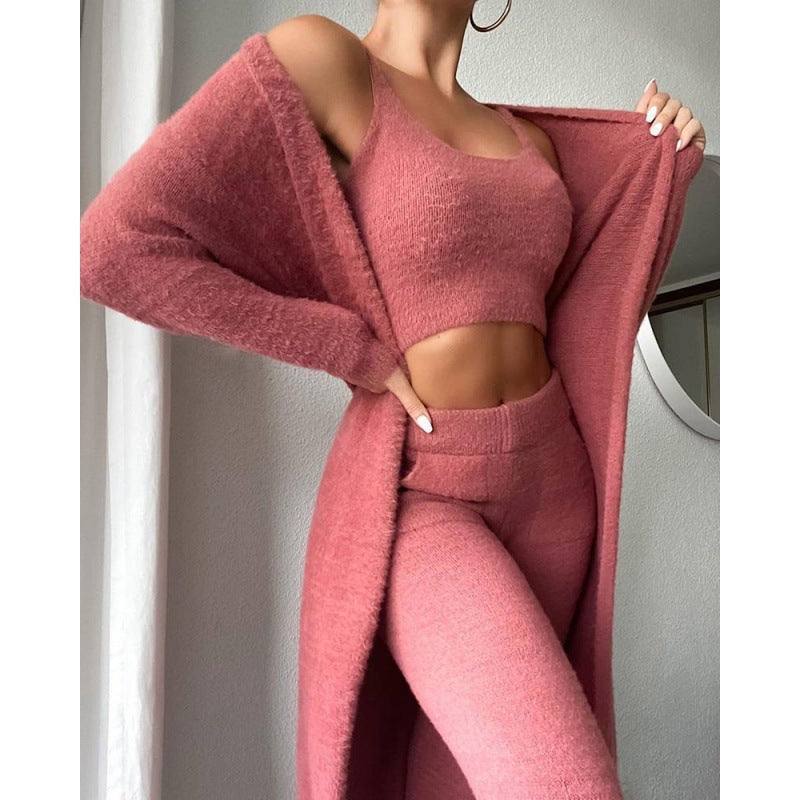 Women’s 3-Piece Cozy Lounge & Pajama Set
