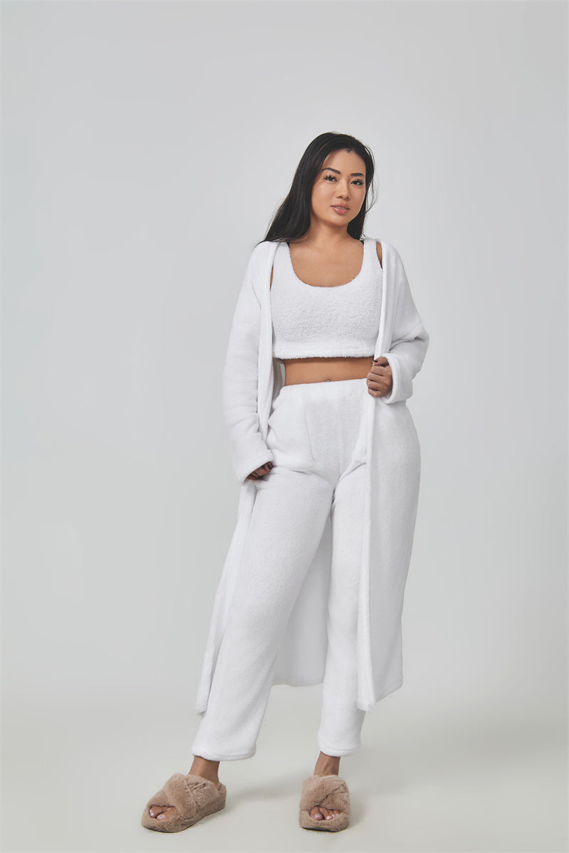 Women’s 3-Piece Cozy Lounge & Pajama Set